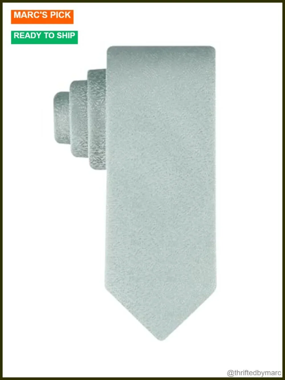 Tonal Floral Necktie - 3